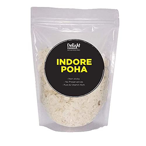 Delight Foods Special Indore Poha, Beaten Rice, Avalakki, 400 g Delight Foods Special Indore Poha, Beaten Rice, Avalakki, 400 g von Ethnic Choice