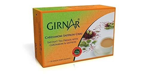 Girnar Instant Cardamom Safran Tee Premix, 140 g von Ethnic Choice