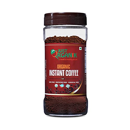 Just Organik Instant Coffee 100 gm, 100% Organic von Ethnic Choice