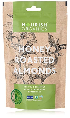 Nourish Organics Honey Roasted Almonds 100Gr von Ethnic Choice