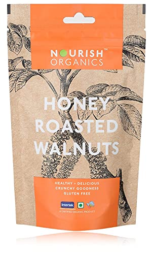 Nourish Organics Honey Roasted Walnuts 100Gr Nourish Organics Honey Roasted Walnuts 100Gr von Ethnic Choice