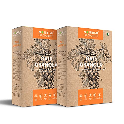 Nourish Organics Oats Granola, 300g Pack of 2 Nourish Organics Oats Granola, 300g Pack of 2 von Ethnic Choice