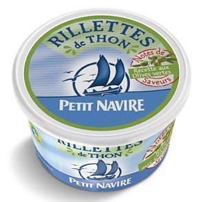 Petit Navire - Rillettes de Thon Recette aux Olives vertes 125g von Ets Paul Paulet - Petit Navire