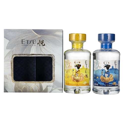 Etsu Japanese Gin Set 43% Vol. 2x0,2l in Geschenkbox Etsu Japanese Gin Set 43% Vol. 2x0,2l in Geschenkbox von Etsu Gin
