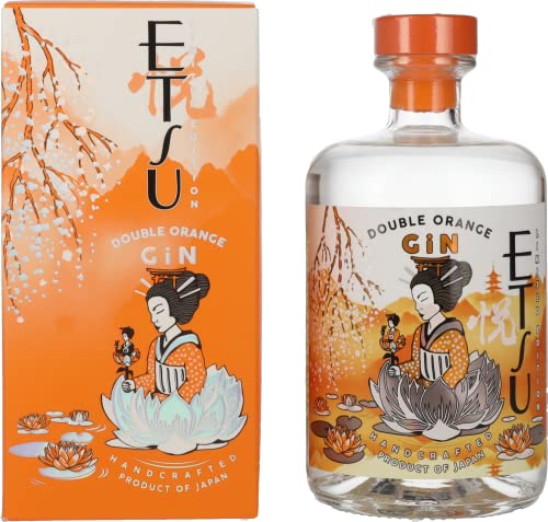 Etsu Gin DOUBLE ORANGE Limited Edition 43% Vol. 0,7l in Geschenkbox von Etsu