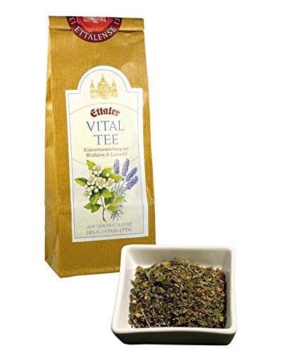 Ettaler Vital Tee,Kräuterteemischung mit Weißdorn und Lavendel,100g von Ettaler 'Tee