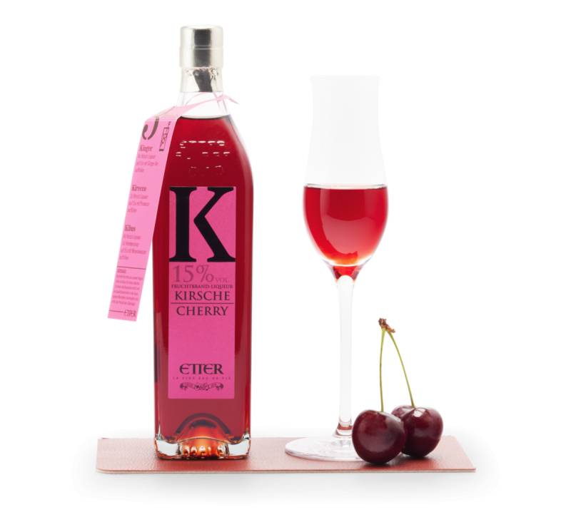 Etter Kirsche Fruchtbrand-Liqueur von Etter Soehne AG