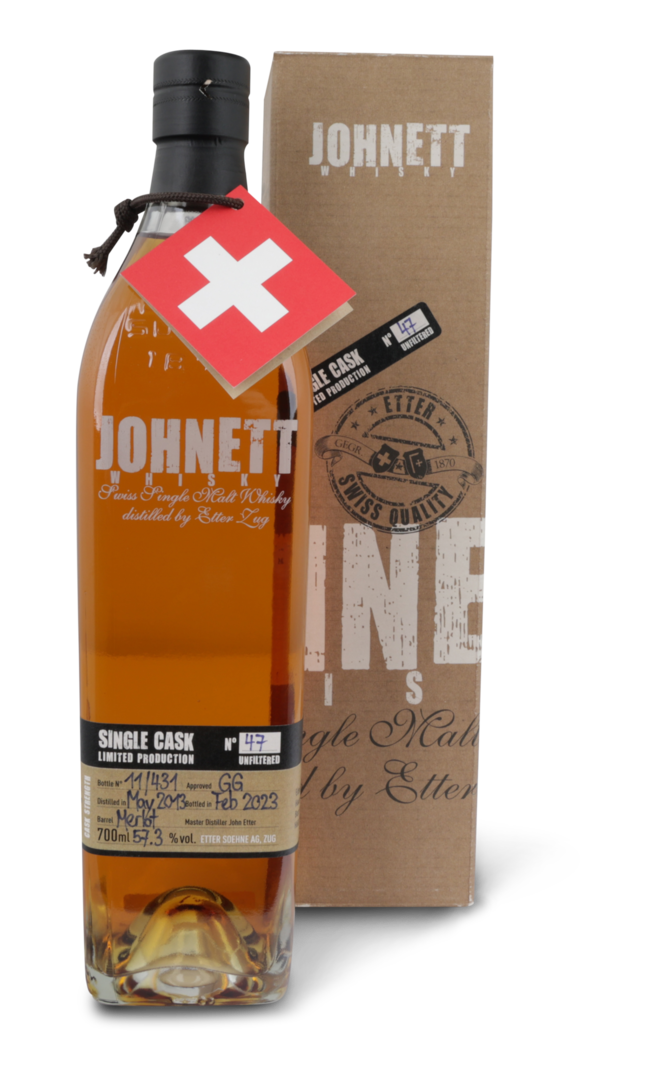 JOHNETT Single Cask Nr. 47 Limited Production unfiltered von Etter Soehne AG