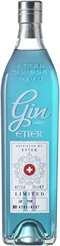 Etter Gin 40% vol. limitierte Sonderedition, Gin aus der Schweiz (1 x 0.7l) von etter