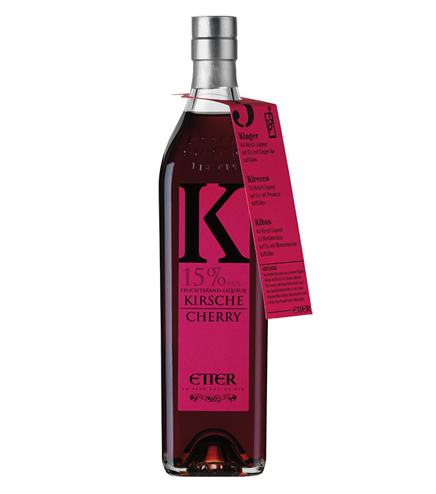 Etter Kirsche - Kirschlikör (15 % vol., 0,35 Liter) von Etter