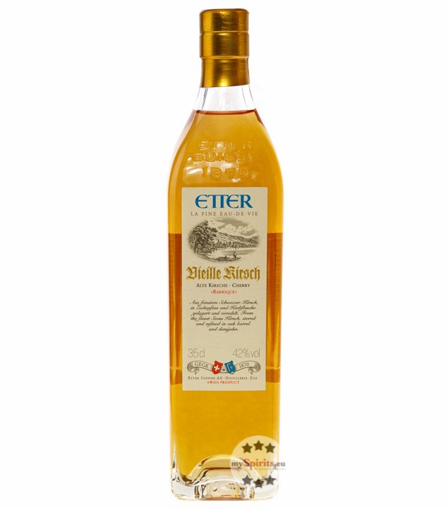 Etter Vieille Kirsch  (42 % vol., 0,35 Liter) von Etter