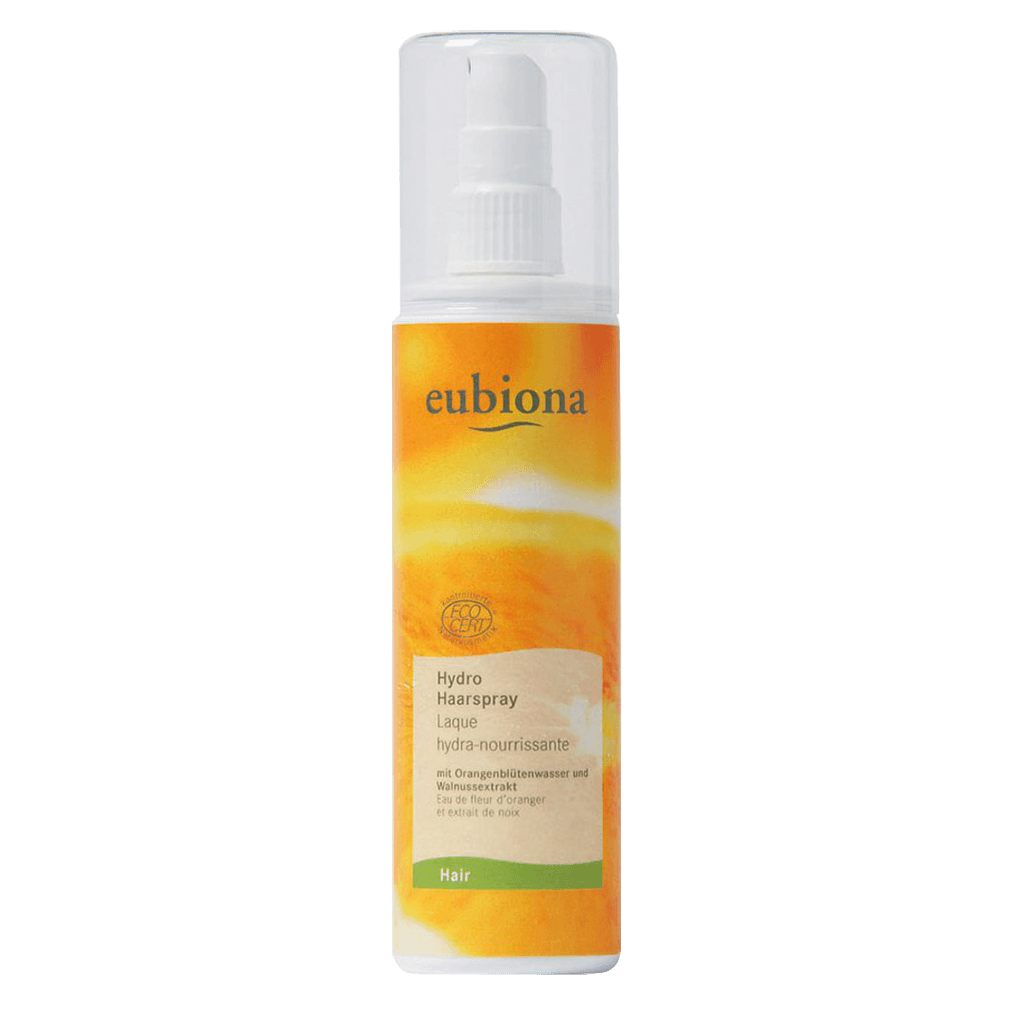 Hydro Haarspray Orangenblüte-Walnuss Hydro Haarspray Orangenblüte-Walnuss von Eubiona