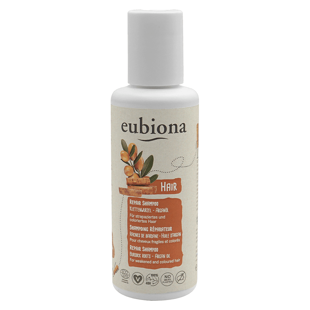 Shampoo Repair Klettenwurzel-Argan von Eubiona
