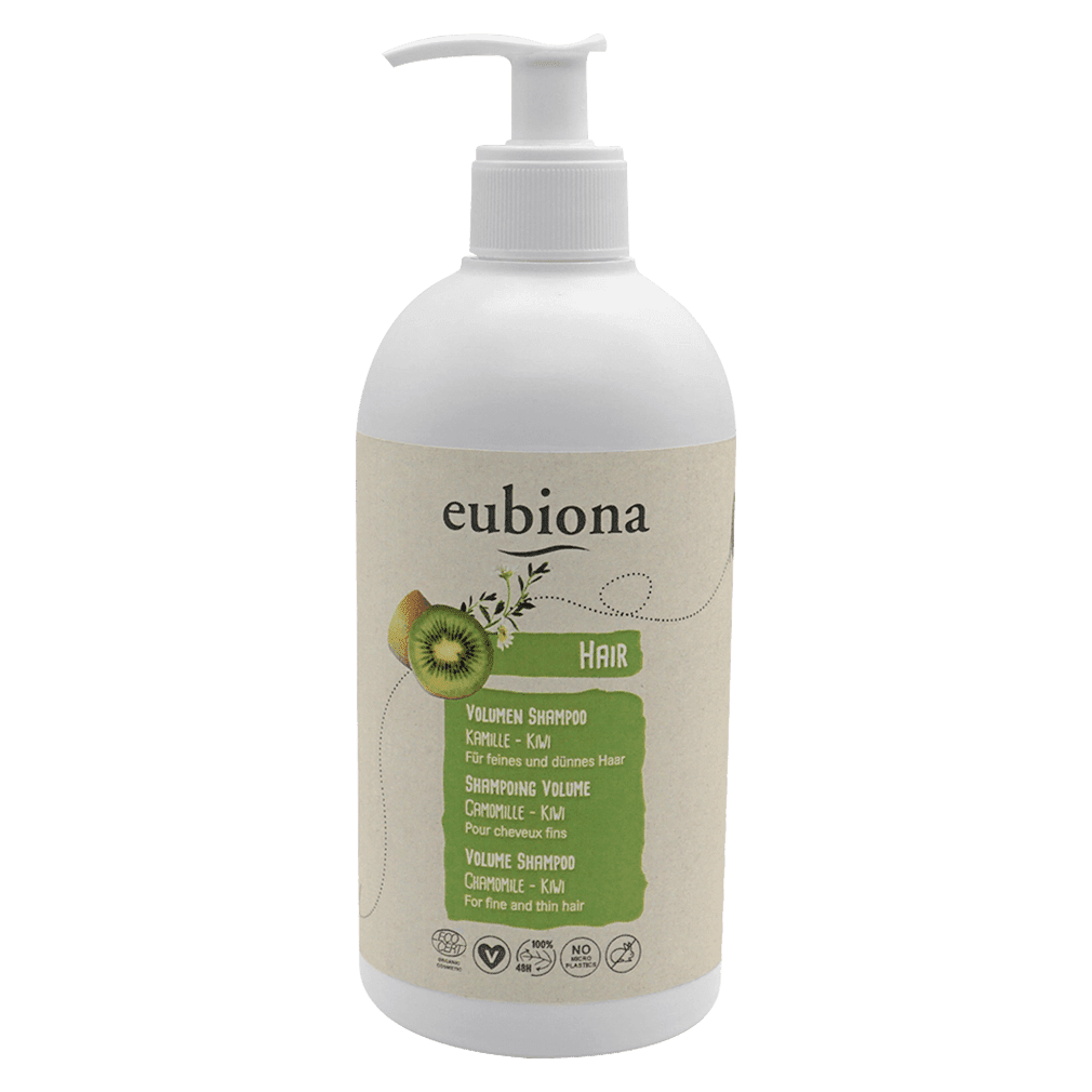 Shampoo Volumen Kamille-Kiwi von Eubiona