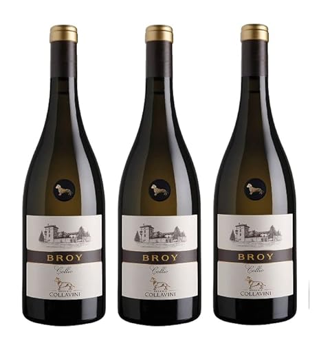 3x 0,75l - Eugenio Collavini - Broy - Bianco - Collio D.O.P. - Friaul - Italien - Weißwein trocken von Eugenio Collavini