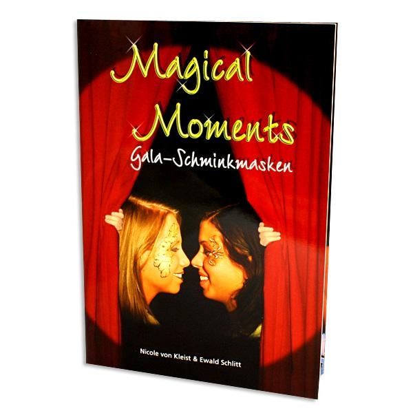 Magical Moments, Gala Schminkmasken, 60 Seiten, mit u.a. Schnörkeln, Tribals und Masken wie z.B. Spiderella von Eulenspiegel