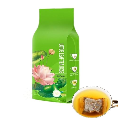 Winter Melon Lotus Leaf Tea,Natural No Sugar Herbal Tea, 40Bags/Box, Chrysanthemum Wax Gourd Lotus Leaf Herbal, Lotus Flower Dried Orange Peel Rose (1) von Eunmsi