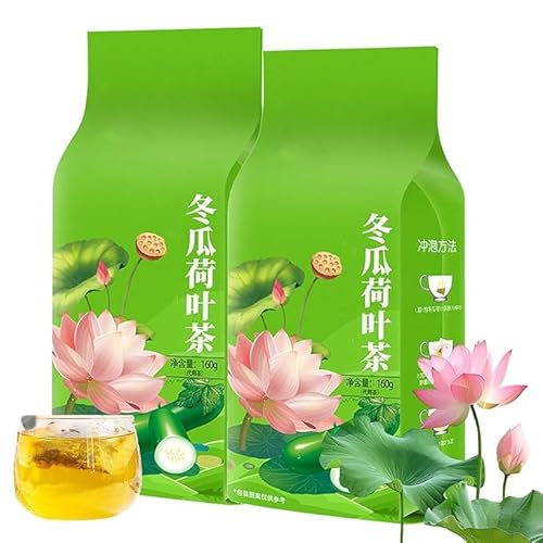 Winter Melon Lotus Leaf Tea,Natural No Sugar Herbal Tea, 40Bags/Box, Chrysanthemum Wax Gourd Lotus Leaf Herbal, Lotus Flower Dried Orange Peel Rose (2) von Eunmsi