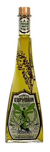 Euphoria Absinthe Original | 70% abv, 35mg/kg thujone, 100% natural (0.5 l) von ebaney