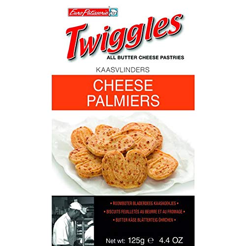 Euro Patisserie Twiggles Kaasvlinders Käse-Crunchies 125G von Euro Patisserie