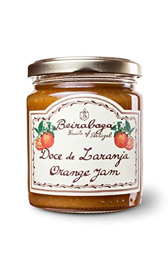 Orangen-Marmelade, hergestellt aus Orangen Portugals (270 g) von Beirabaga