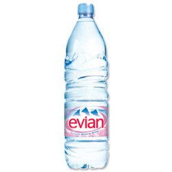 Bouteilles plastiques EVIAN 1,5 litre S2000 von Europa