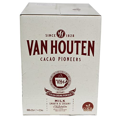 Van Houten Kakaopulver 100x23g portioniert von Europa