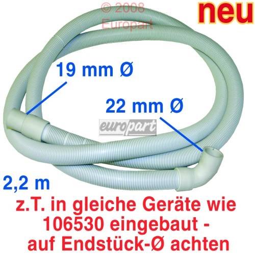 Schlauch Ablauf.. Geschirrspüler 2,2m Schlauch Ablauf.. Geschirrspüler 2,2m von Europart