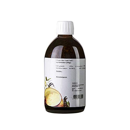 Bourbon-Vanille Extrakt von Madagaskar Vanille, mit Stippen, Eurovanille, 500g Bourbon-Vanille Extrakt von Madagaskar Vanille, mit Stippen, Eurovanille, 500g von Eurovanille