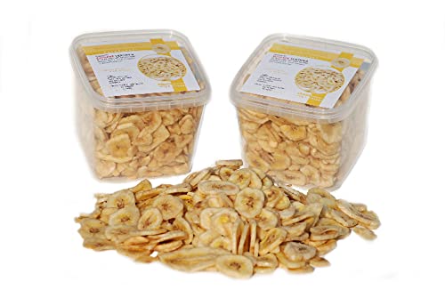 Eutrade 1Kg Bananenchips mit Honig gesüßt von Eutrade