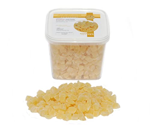 Ananas Würfel getrocknet, gesüßt 1Kg von Eutrade