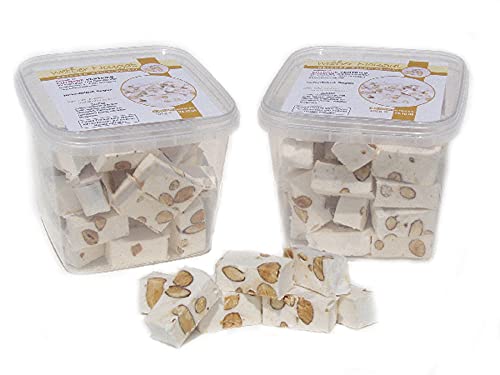 Nougat Mandelnougat Carlier 1Kg Soft Nougat mit Mandeln gefüllt von Eutrade