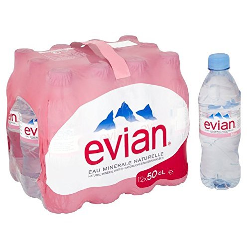 Evian Still Mineral Water 12 x 50cl by Evian Evian Still Mineral Water 12 x 50cl by Evian von evian