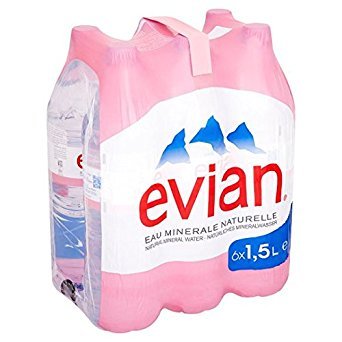 Natürliches Mineralwasser Evian 1,5 L von evian