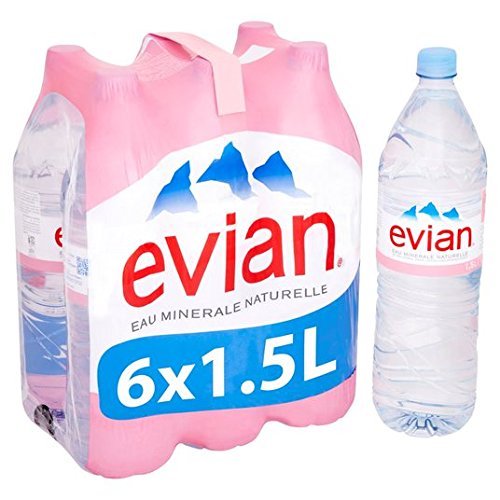 Natürliches Mineralwasser Evian 1,5 L von evian