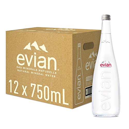 Natürliches Mineralwasser Evian 75 cl VP 12 x Bouteille (75 cl) von Evian