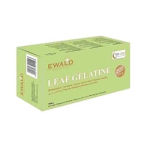 Blatt Gelatine Rind, 1 kg, (Halal), 1 kg, ca.400 St von Ewald-Gelatine GmbH