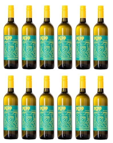 12x 0,75l - Ewald Gruber - Green! PEPP - Grüner Veltliner - Weinviertel - Österreich - Weißwein trocken von Ewald Gruber