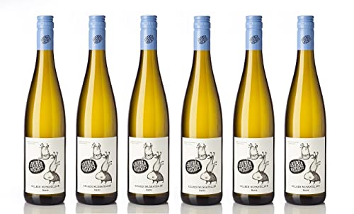6x 0,75l - Ewald Gruber - Röschitz - Gelber Muskateller - Weinviertel - Österreich - Weißwein trocken von Ewald Gruber