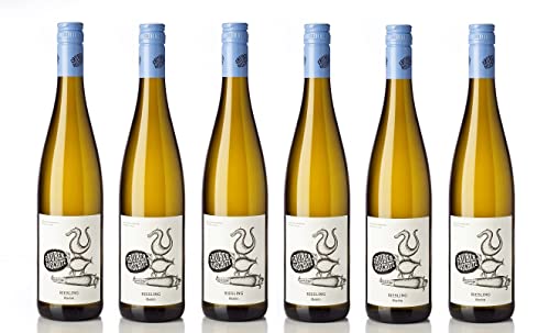 6x 0,75l - Ewald Gruber - Röschitz - Riesling - Weinviertel - Österreich - Weißwein trocken von Ewald Gruber