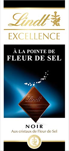 französische Lindt Schokolade Excellence, dunkel, Fleur de Sel, gesalzen, 100g französische Lindt Schokolade Excellence, dunkel, Fleur de Sel, gesalzen, 100g von Lindt