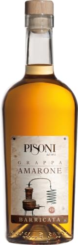 Pisoni Amarone Barricata Grappa 45% 6x0,7Liter von Exclusiv