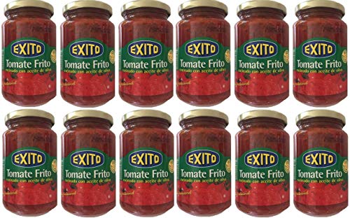 Éxito Gebratene Tomate mit Olivenöl Erfolgreiches Glas 500 g.[PACK 12 EINHEITEN] von Éxito