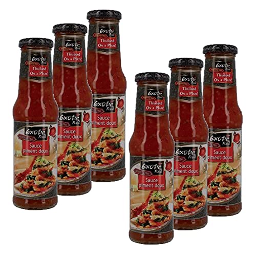 6 x Chili-Sauce, 250 ml von Exotic Food