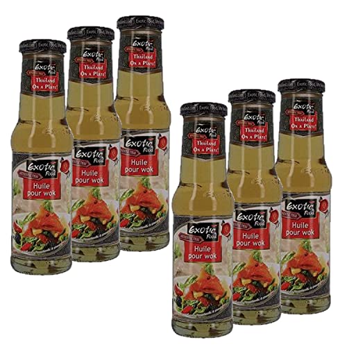 6 x Wok-Öl – Flasche 250 ml. von Exotic Food