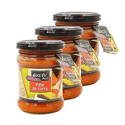 Currypaste, Gelb, 200 g, 3 Stück von Exotic Food