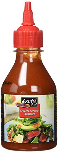 Exotic Food Chilisauce, Sriracha, scharf, 200g (1 x 200 g Packung) von Exotic Food