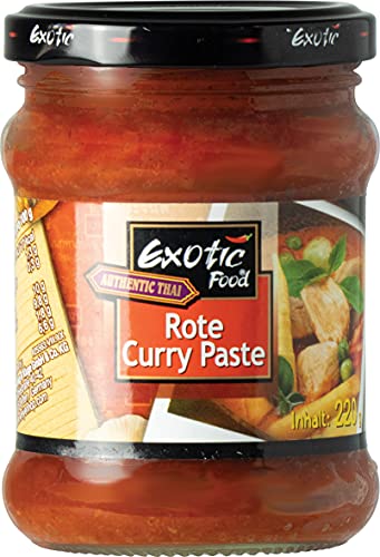 Exotic Food FOOD Currypaste, rot, Gang Ped, 220 g von Exotic Food