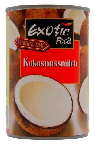 Exotic Food Kokosmilch, 12er Pack (12 x 400 ml Dose) von Exotic Food