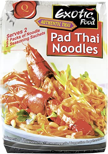 Exotic Food Reisnudeln für Pfannengerichte, (Pad Thai), 2er Pack (2 x 300 g Packung) von Exotic Food